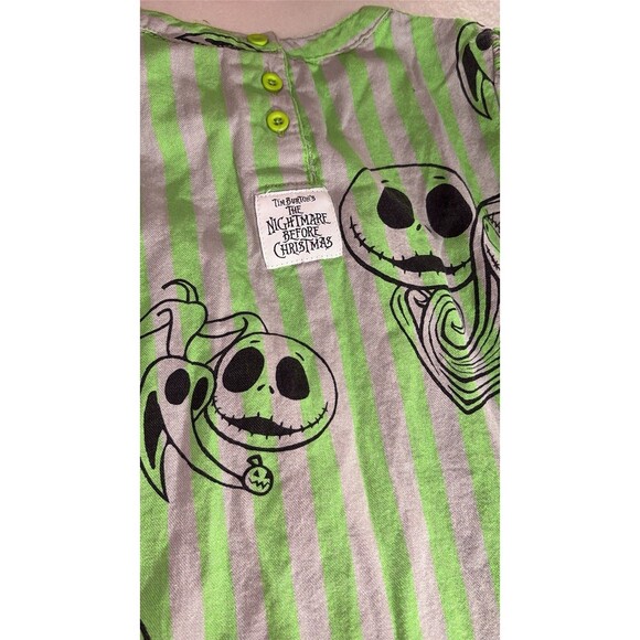 Nightmare Before Christmas dress/sleeping shirt, Jack & Zero & Sally Youth 7/8 - Picture 3 of 8